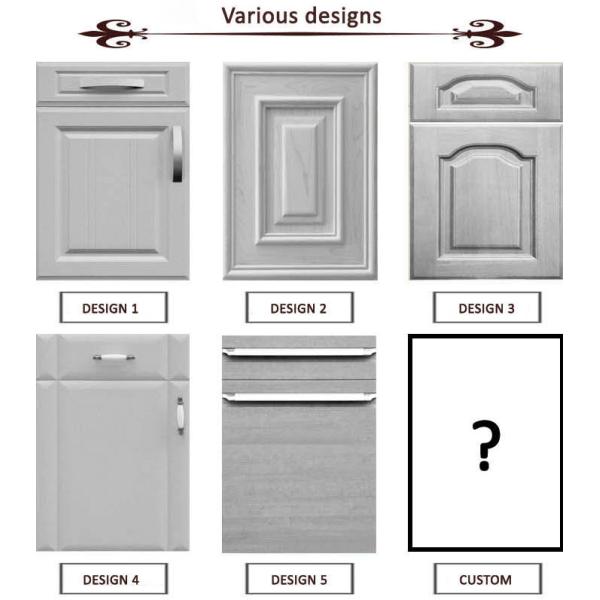 Replacement Shaker Style Kitchen Doors , Custom Made Kitchen Cabinet Doors