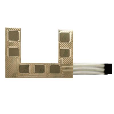 Interférence capacitive de membrane de commutateur de contact de recouvrement de PC d'ANIMAL FAMILIER anti