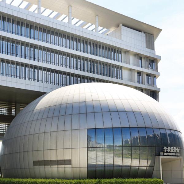 Recyclable Anodized 1.8mm Glazed Aluminum Curtain Walls