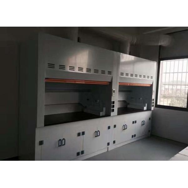 Laboratory PP Fume Hood with PVC Board Window 8 - 10mm Cabinet Door