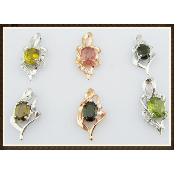 Customised Genuine Silver Gemstone Charm Main Stone Shape Marquise