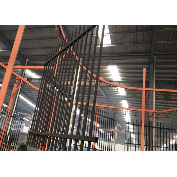 Metal wrought iron steel fence panels