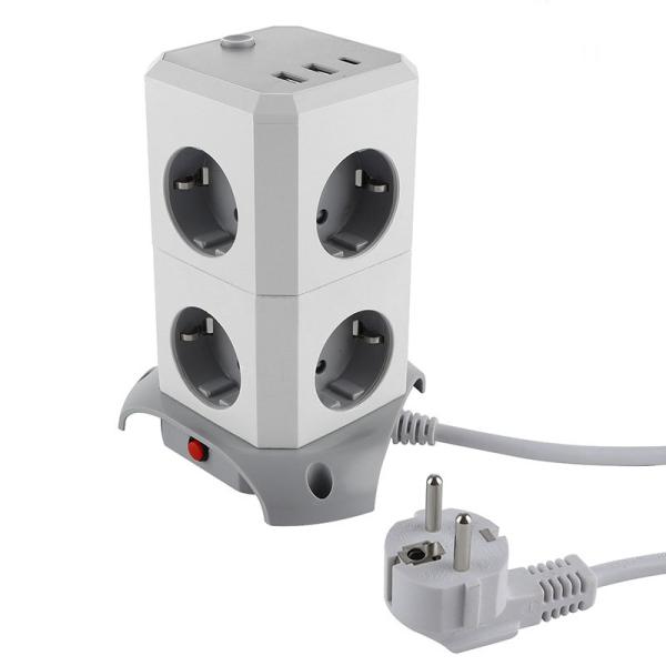 Стандартная заземляющая башня с универсальным розеткой