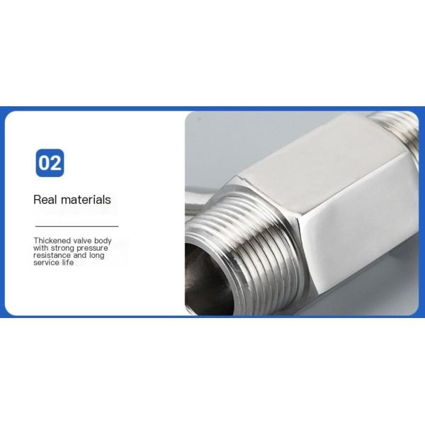 SS304 SS316 Stainless Steel Mini Ball Valve Female to Male Threaded Female Thread 90° Handle Water Gas Shut-off Valve