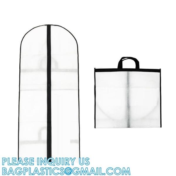 Gusseted Travel Garment Bag For Business, Foldable, Durable Thick Oxford Fabric Travel Suit Bag