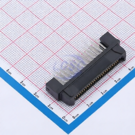 Durable SMT board mount connector JAE Electronics TX24-50R-12ST-H1E with 50 cycles durability rating