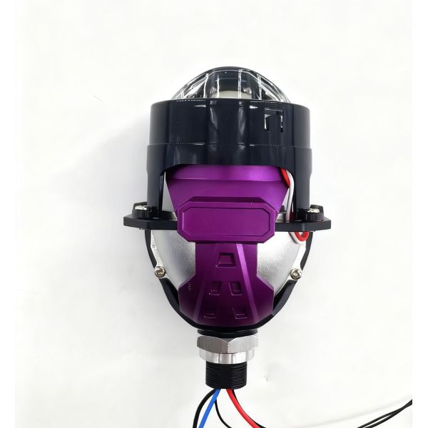 2.5 Inch Bi LED Projector Headlight 60W Dual Beam Ultra Bright 12V High Brightness