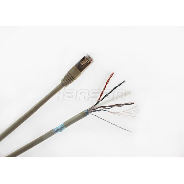 Кабель сети FTP PE круга RJ45 FM гибкого провода 24AWG Al Cat6A Mylar ДО РОЖДЕСТВА ХРИСТОВА