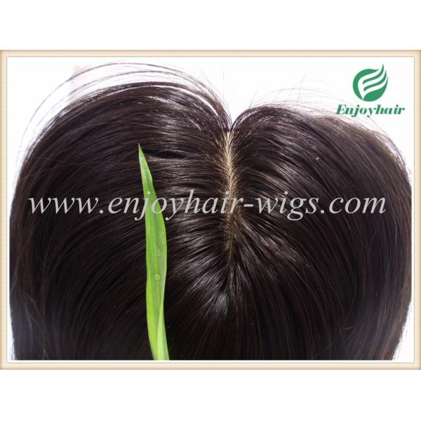 Silk top closure 4''x4'' malaysian virgin hair natural color straight 10''-24''middle part