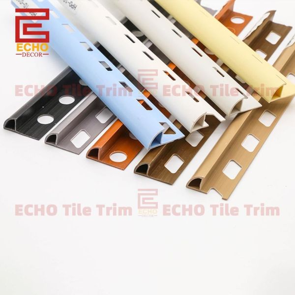  Bathroom Ceramic Plastic Edge Tile Trim White Bullnose Tile Trim