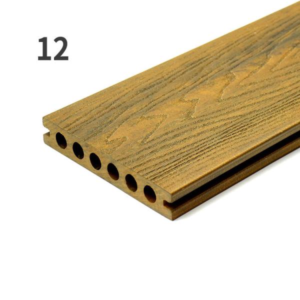 Safety WPC Hollow Board Profile Wood Plastic Composite Decking Factory