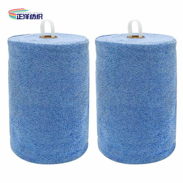 30x30cm Car Cleaning Rags 60PCS Small Size Microfiber Tear Off Car Cleaning Tissue Roll