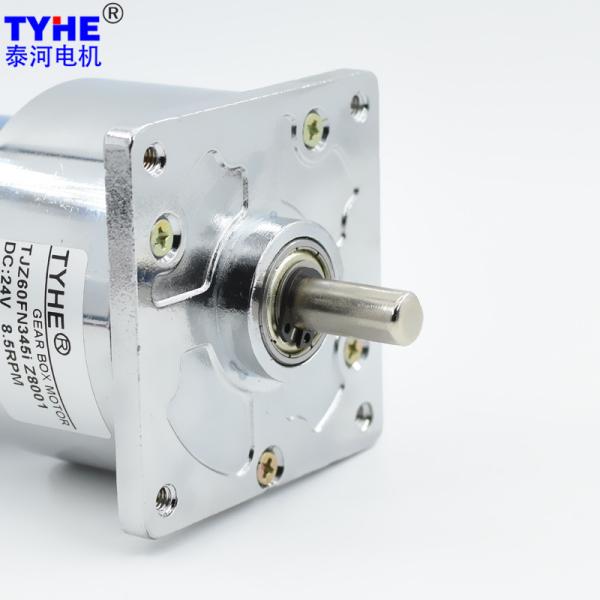 Reversible IE3 60mm Size High Power 60watts 12v 24v dc gear motor for robot