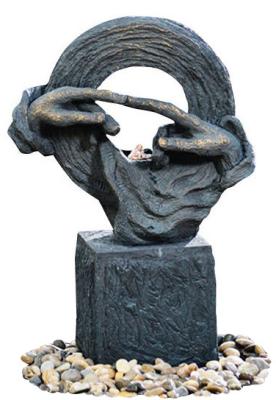 Finger To Finger Copper Water Fountains For Aquaria / Landscaping 