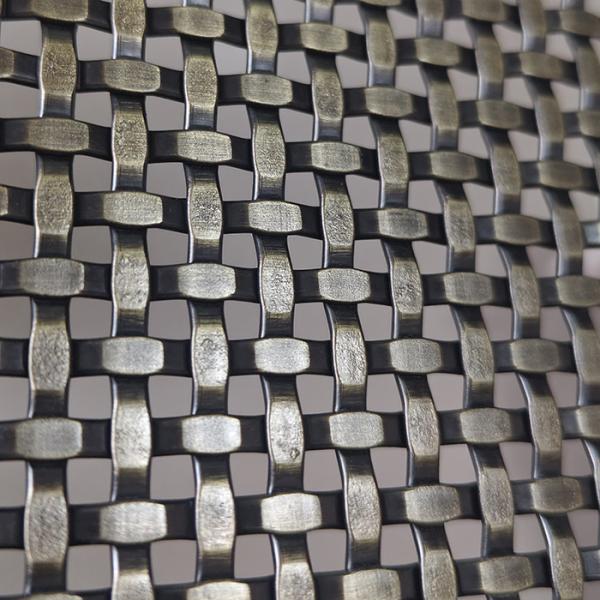 304 316 Stainless Steel Architectural Woven Mesh For Decoration Building Facades Ceiling