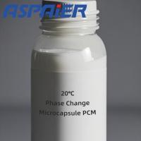 Adaptez-vous avec précision aux besoins et déverrouillez l'arme secrète du contrôle de la température stable et de l'économie d'énergie à long terme: 20°C de microcapsules de changement de phase