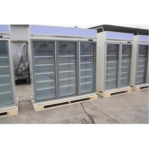 Двери стекла качания холодильника двойного чистосердечного стеклянного холодильника двери коммерчески