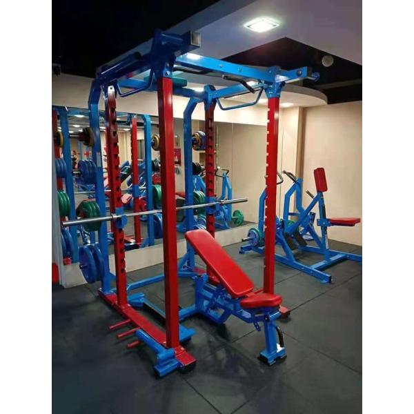 Men Gym Equipment Strength Training Weight Lifting Cables Machine Multifunction Squat Rack 2020*1660*2310mm