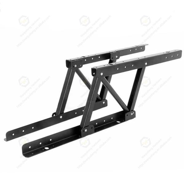 Modern Metal Top Coffee Table with Elevator-Lifting Mechanism for Dining Living Room or Bedroom