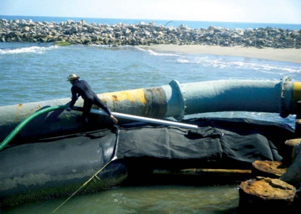 geotextile tube con la fuerza de alta resistencia para desecar