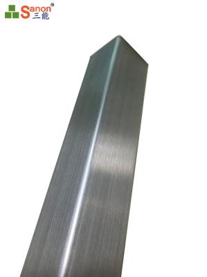 Tubulação de aço soldada espiral do quadrado de Inox 2x2, tubulação 316 316L soldada de aço inoxidável