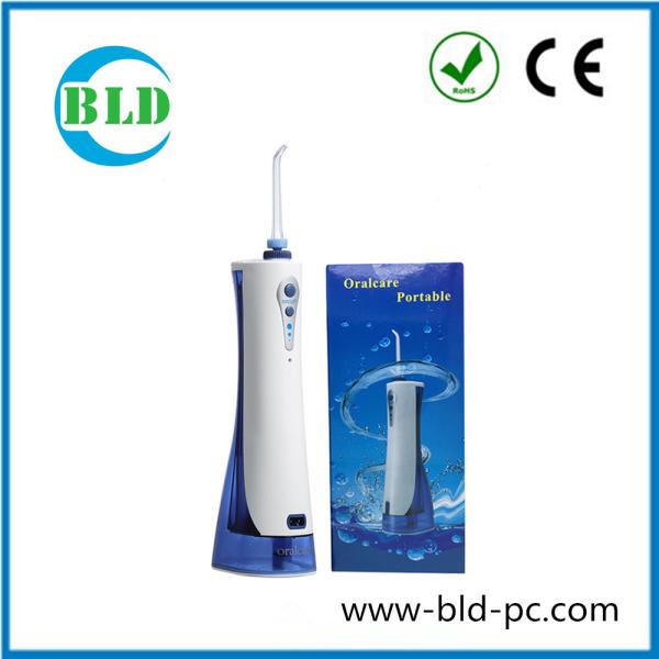 Hydro floss water jet oral system Portable Electric Water Flosser 4 Nozzles 220ML Volume with ISO , CE