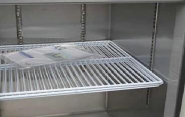 200L Double Door Saving-energy Low Noise Stainless Steel Commercial Freezer, Kitchen Undercounter Refrigerator