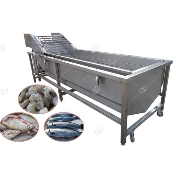 Bubble Cleaning Fish Washing Machine , Henan GELGOOG Machinery High Efficiency
