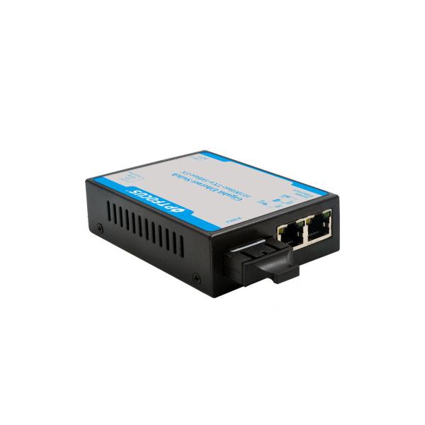 Lightweight Fiber Optic Gigabit Ethernet Switch 2*100Mbps Optical Ports 3*10/100Mbps RJ45 Ports