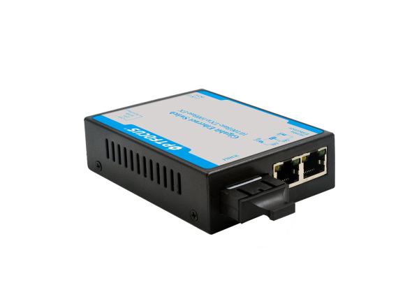 Portable Optical Ethernet Switch 5 Port Support Broadcast Storm Control