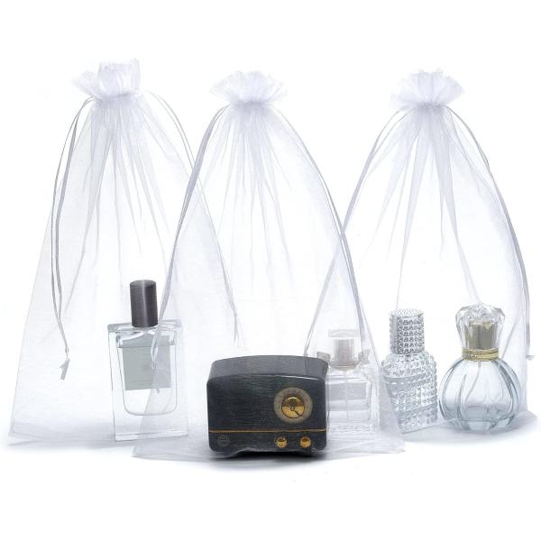 Lightweight Durable Drawstring Organza Bags Wedding Party Favor Gift Candy Toys Makeup