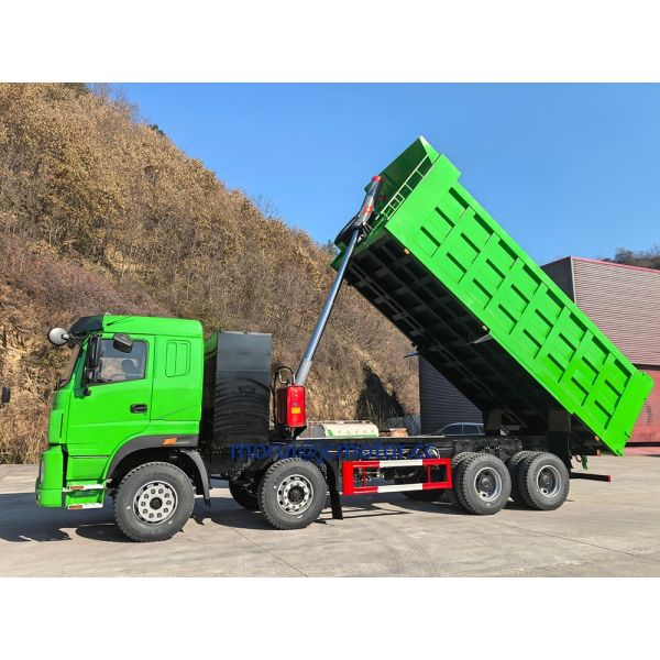 Electric 8x4 Heavy Duty Engineering Dump Truck 55Ton Payload 400kWh Battery Electric Mining Construction Solution