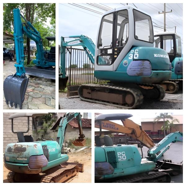 Well-Maintained Used Komatsu PC30-7 Mini Excavator ISO Certified for Construction and Landscaping