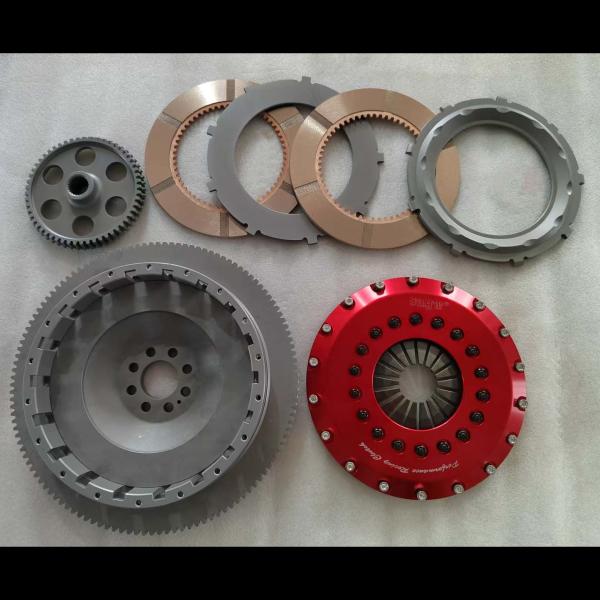 Customizable Red  Racing Clutch 370Z Nissan Clutch Kit Chromoly Steel
