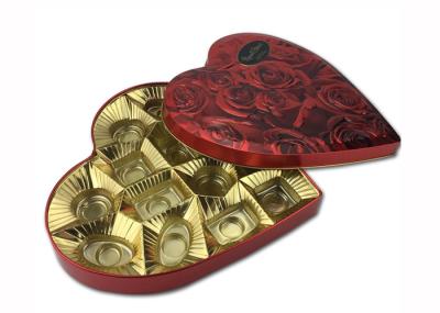 Boîte en forme de coeur de bidon de cru