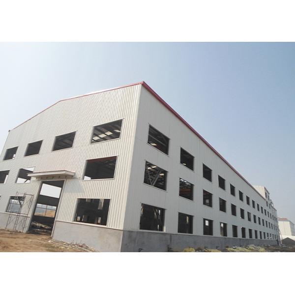 Large Scale Light Steel Structure Workshop , Prefabricated Steel Structure Factory