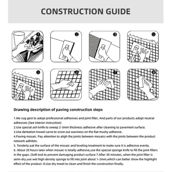 PVD Sliver цвет волосы Окончание Большое Малое Круглое Сплисинг Декоративные нержавеющие изделия Стальная отделка Металлическая мозаичная плитка