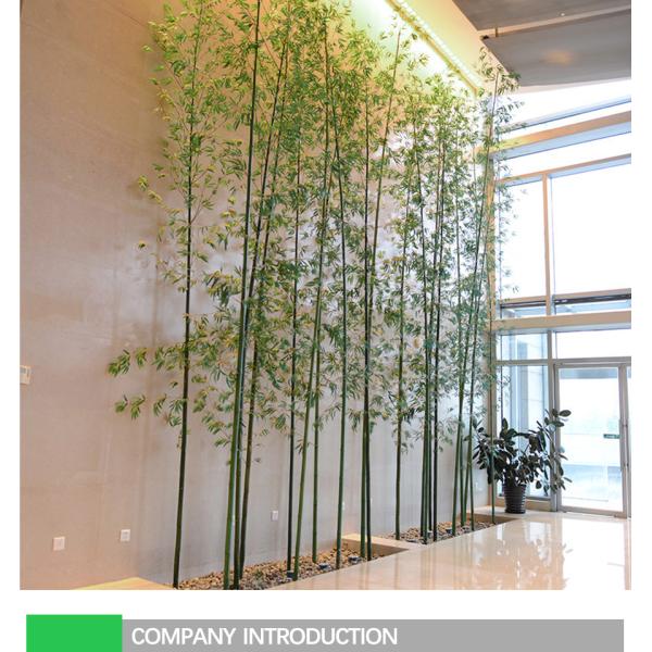 Real Stem Artificial Bamboo Outdoor UV Resistant Indoor Fire Retardant
