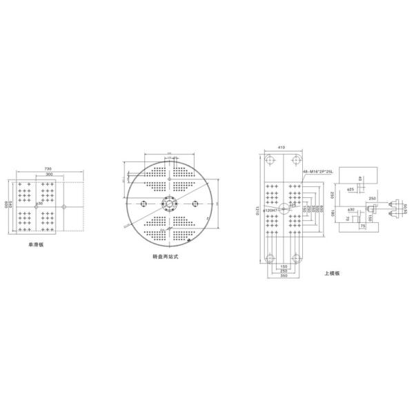 75mm Ejector Stroke Plastic Rotary Table Injection Molding Machine 85T