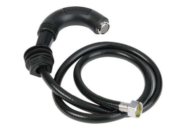 Beauty Salon Equipment Parts Shower Tap Hose 8 Mm With Chrome Materials
