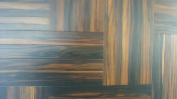 Ebony parquet flooring (Engineered or Solid) Fishing bone