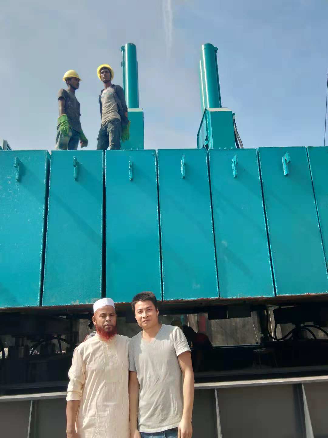 Буровое оборудование кучи 360 тонн для Precast конкретный отжимать кучи