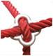 Clove Connector Aluminium Playground Equipment Spare Parts