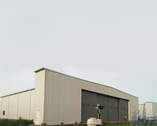 Commercial Design Steel Structure Frame Clear Span Warehouse Hangar