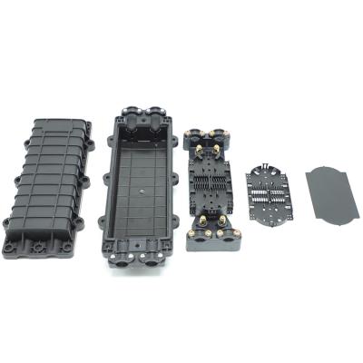 In Line Type 12 24 48 72 96 Core Type With Stand 2 in 2 Out 3 in 3 Out Fiber Optic Splice Closure for Connection