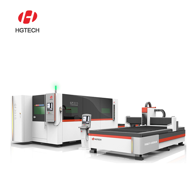 3000W High Power CNC Laser Cutter with Dual Function Design and Exchange Table for Sheet and Tube Cutting