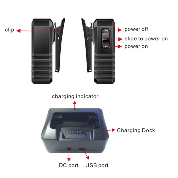 Câmeras pretas do corpo da polícia 135 gramas, construídos na câmara de vídeo gasta 32G do corpo