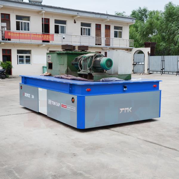 Hydraulic lift 25 Tons Battery Powered Steel Plant Transfer Car