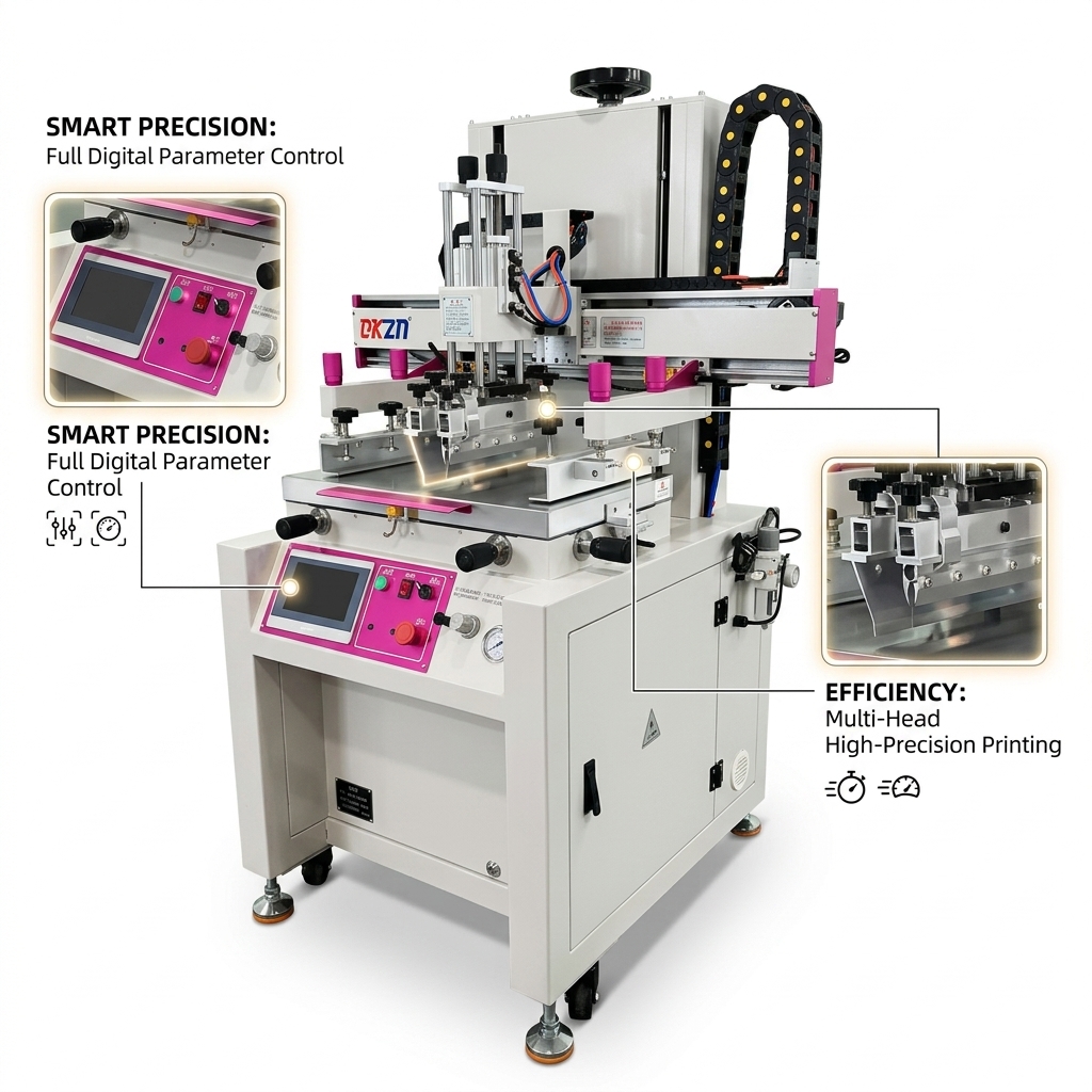 4060 Solder Paste Printer PCB SMT Assembly Line Equipment Multi-Mode Operation