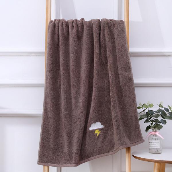 Casa 80g Espessado 32S Absorvente de algodão de cetim Toalha pequena quadrada para cozinha reutilizável